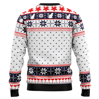 Nollag Meowy Geansaí Nollag Gránna, Geansaí Gránna Nollag, Bronntanas Nollag,Bronntanas Nollag 2024