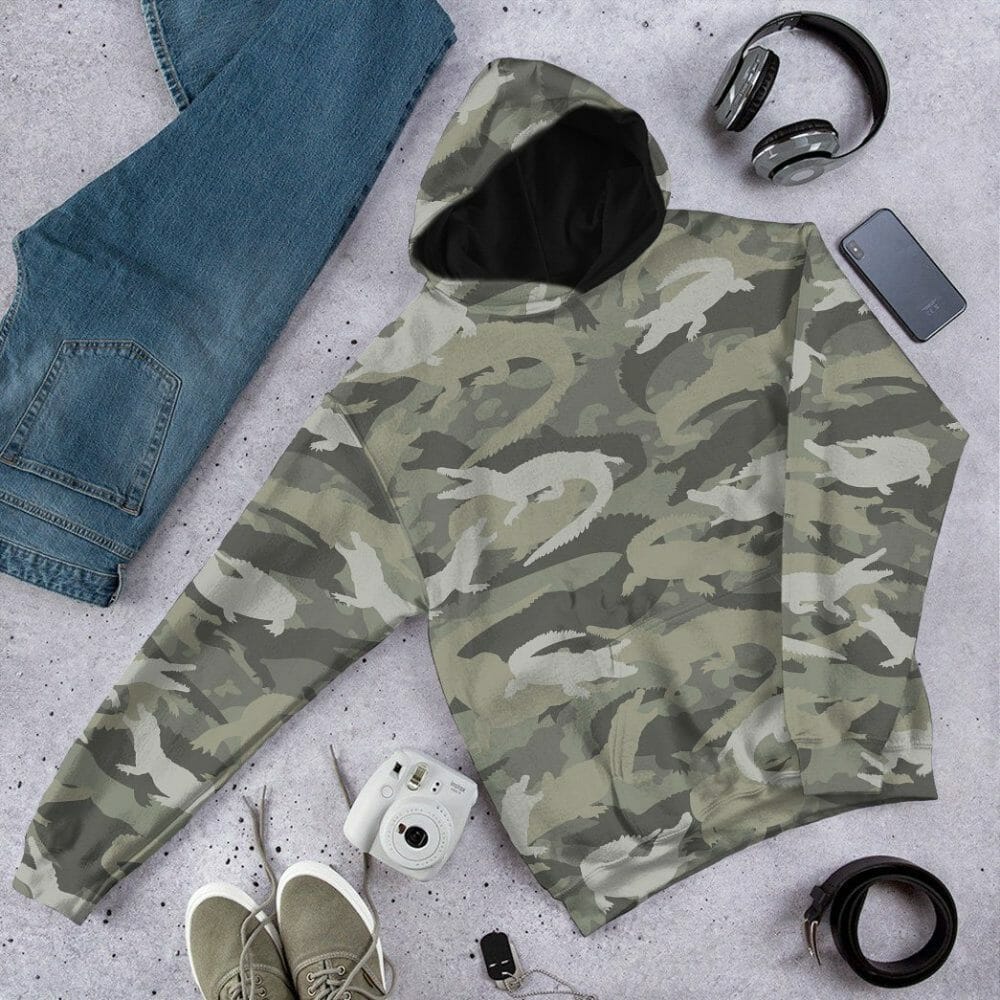 Éadaí Cochaillín Tléine Saincheaptha Camo Crogall 3D