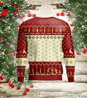 Basketball Dear Santa Just Bring Balls Ugly Sweater, Christmas Ugly Sweater, Christmas Gift, Gift Christmas 2022
