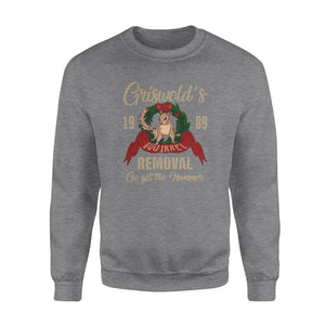 Griswold's squirrel removal go get the hammer funny sweatshirt gifts christmas ugly sweater