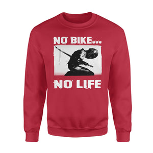 No bike no life - Funny sweatshirt gifts christmas ugly sweater for men and women