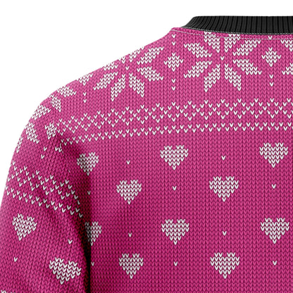 Bí i do Gheansaí Nollag Flamingo Gránna Nollag Tléine Éadaí Cochaillín, Geansaí Gránna Nollag, Bronntanas Nollag,Bronntanas Nollag 2024