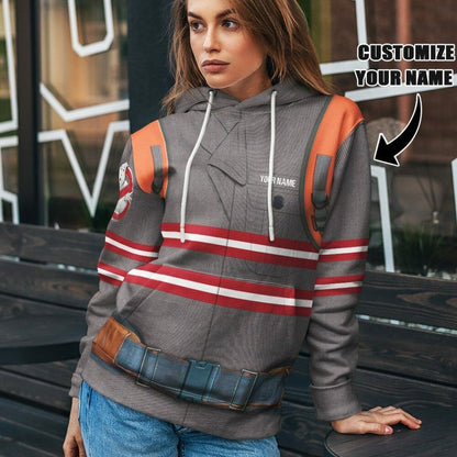 Ghostbusters Answer the Call 2016 Cosplay Custom Name Tshirt Hoodie Apparel