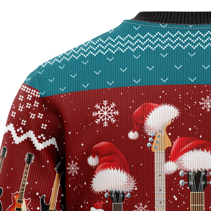 Guitar Christmas Ugly Christmas Sweater,Christmas Ugly Sweater,Christmas Gift,Gift Christmas 2024