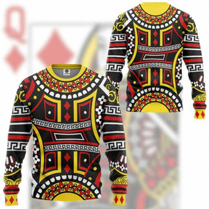 3D Queen of Diamonds Rachel Custom Tshirt Hoodie Apparel