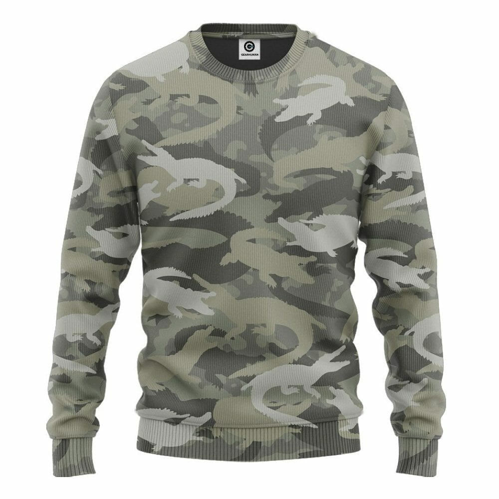 Éadaí Cochaillín Tléine Saincheaptha Camo Crogall 3D