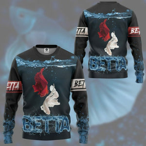 3D Betta Loving Custom Tshirt Hoodie Apparel