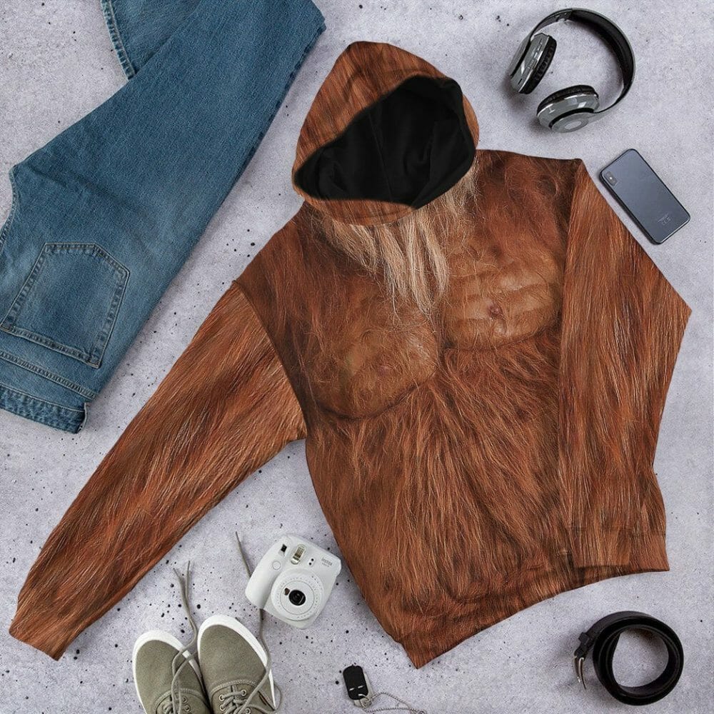 Éadaí Cochaillín Tléine éadaí 3D Bigfoot