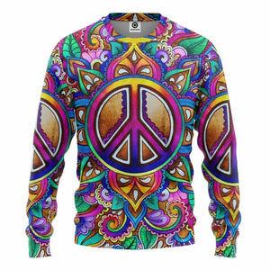 3D Hippie Custom Tshirt Hoodie Apparel