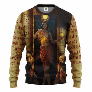 3D Egyptian Goddess Madona Custom Shirt