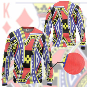 3D King of Diamonds Cesar Custom Tshirt Hoodie Apparel