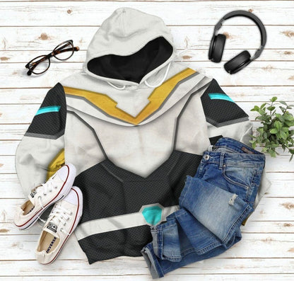 Cosantóir Finscéalach 3D Voltron Hunk Garrett Armúr Éadaí Hoodie Tshirt Saincheaptha