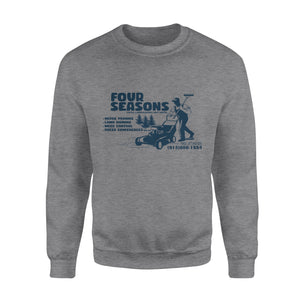 Four seasons total landscaping not hotel - Funny sweatshirt gifts christmas ugly sweater for men and women