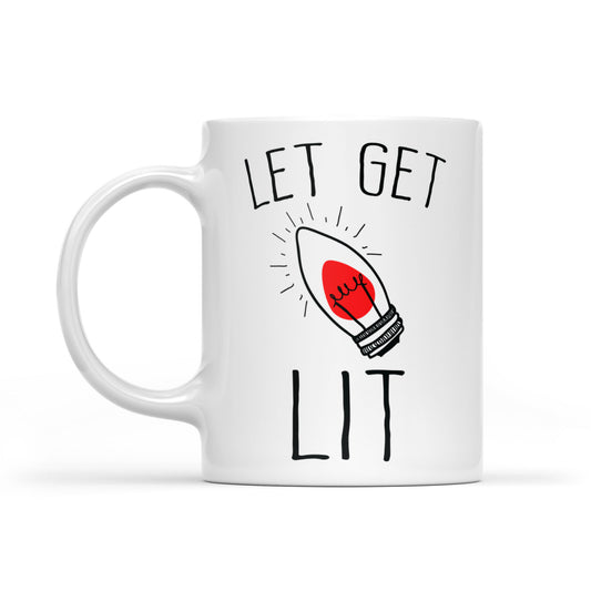 Feisteas Greannmhar Nollag - Faighimid Bronntanas Muga Bán Lit don Nollaig