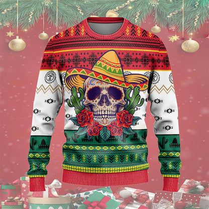 Cloigeann Nollag Mheicsiceo Geansaithe Gránna, Geansaí Gránna Nollag, Bronntanas Nollag, Bronntanas Nollag 2024