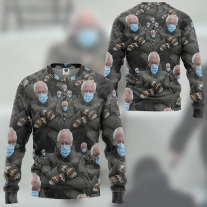 3D Cathaoirleach Bernie Sanders Custom Tshirt Hoodie Apparel