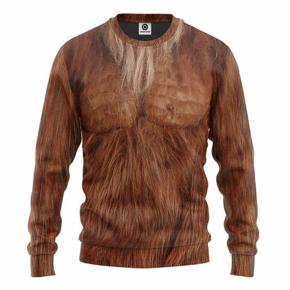 Éadaí Cochaillín Tléine éadaí 3D Bigfoot