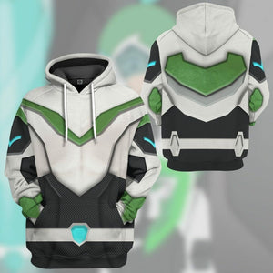 3D Voltron Legendary Defender Pidge Armor Custom Tshirt Hoodie Apparel