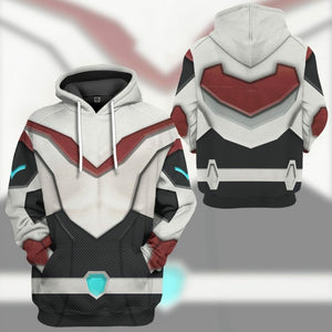 3D Voltron Legendary Defender Keith Kogane Armor Custom Tshirt Hoodie Apparel