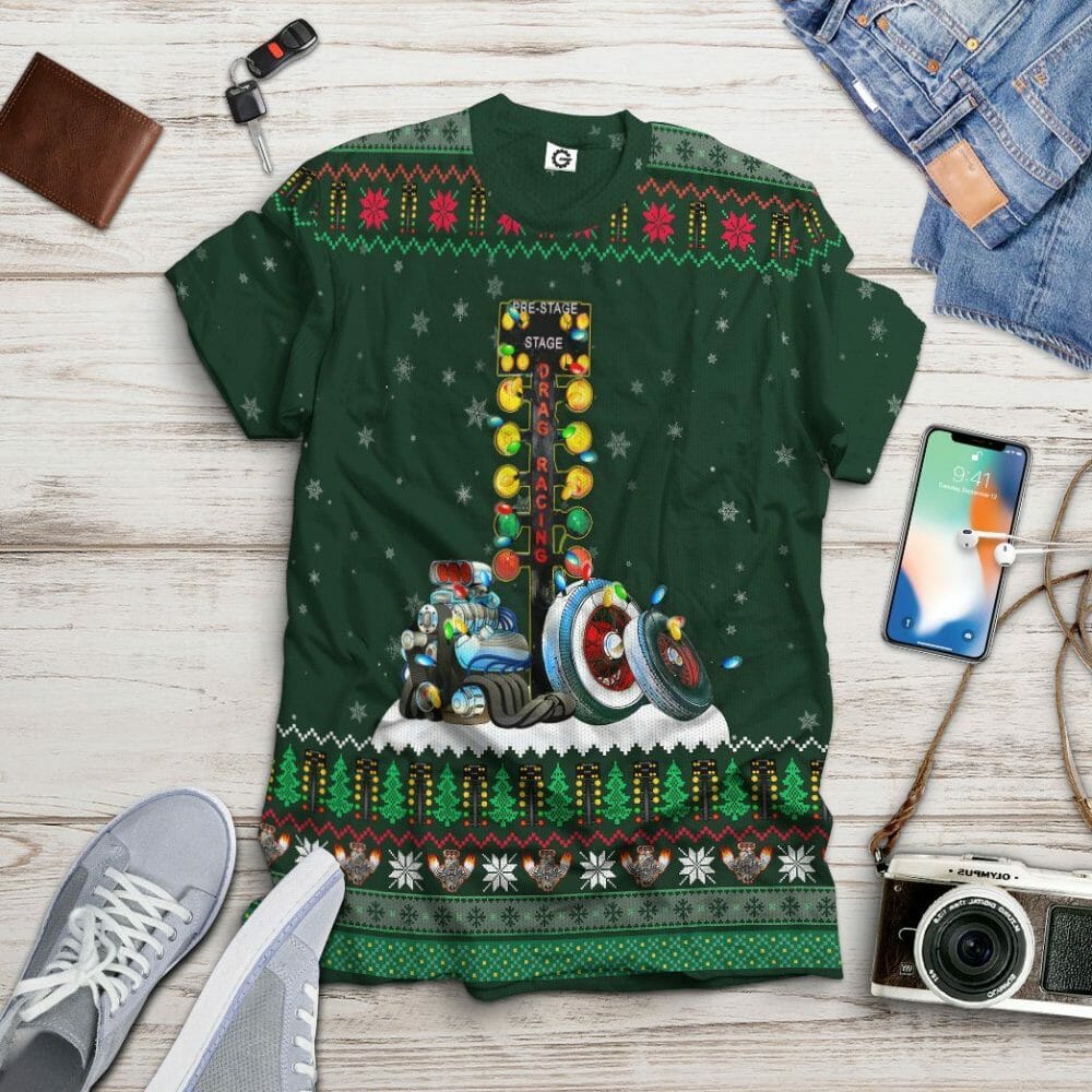 3D Drag Racing Custom Tshirt Hoodie Apparel