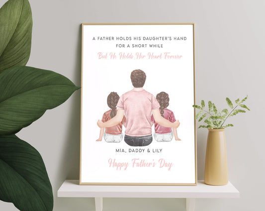 Pictiúr Pearsanta Bronntanas Cuimhne Saincheaptha Do Dhaid, Bronntanas Lá na nAithreacha Pearsanta, Priontáil Lá na nAthair, Bronntanas Uathúil Lá an Athar