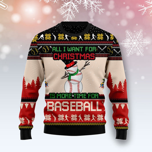 All I want for Christmas is more Time For Sweater, Christmas Ugly Sweater, Christmas Gift, Gift Christmas 2024