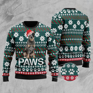 Australian Cattle Dog Santa Printed Christmas Ugly Sweater, Christmas Ugly Sweater, Christmas Gift, Gift Christmas 2022