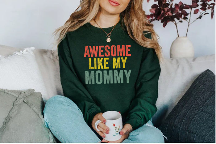 Awesome Like My mother-in-law Shirt Retro Parents Day Tank Top