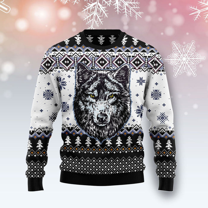 Awesome Wolf Ugly Christmas Sweater, Christmas Gift, Gift Christmas 2022
