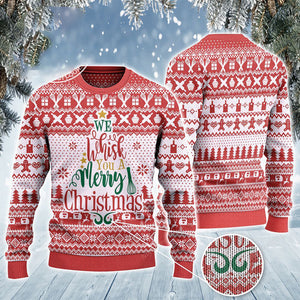 Baking Lovers Gift We Whisk You A Merry Christmas Sweater, Christmas Ugly Sweater, Christmas Gift, Gift Christmas 2024