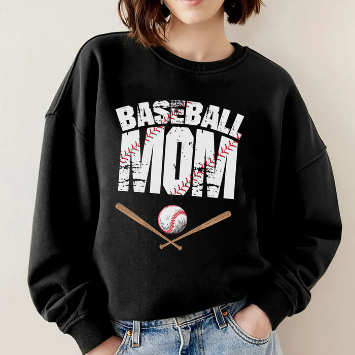 Baseball Mom mother day Pullover Sweatshirt