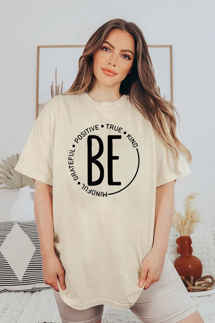 Be Mindful Grateful Positive True Kind Inspirational Gift Shirt