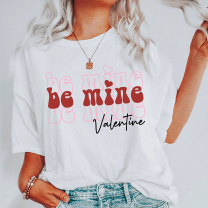 Be Mine Valentine Sweatshirt, Be Mine Shirt, Retro Style Valentine's Shirt, Valentine's Day Shirt, Valentine's Day Gift, Love Shirt