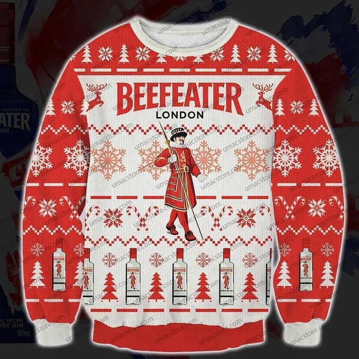 Beefeater London Whiskey Ugly Sweater Christmas Tshirt Hoodie Apparel,Christmas Ugly Sweater,Christmas Gift,Gift Christmas 2022