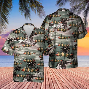 Belgian Air Force Westland Sea King Mk48 Hawaiian Shirt ,Hawaiian Shirt Gift,Christmas Gift
