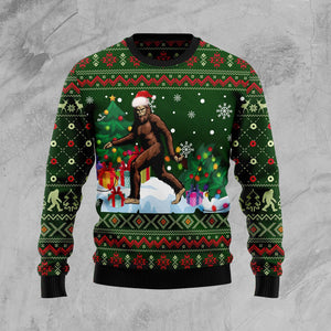 Big Foot snow Xmas Ugly Christmas Sweater, Christmas Gift, Gift Christmas 2022