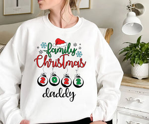 Dasher Dancer Prancer Vixen Comet Cupid Donner Blitzen Rudolph Sweatshirt, Funny Christmas Sweatshirt, Christmas Shirts, Christmas Sweater