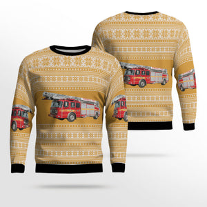 Canada Toronto Fire Services Ugly Sweater, Christmas Ugly Sweater, Christmas Gift, Gift Christmas 2022