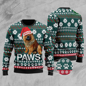 Chow Chow Santa Printed Christmas Ugly Sweater, Christmas Gift, Gift Christmas 2022