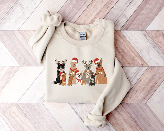 Christmas Dog Sweatshirt, Dog Owner Christmas Gift, Dog Christmas Sweatshirt, Christmas Sweater, Holiday Sweater, Christmas Shirt, Dog Gift