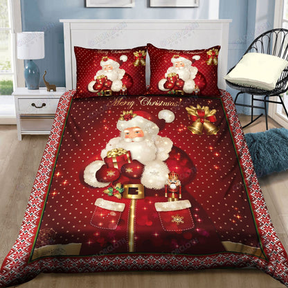 Christmas Santa Royalty and Sack Bedding Set Bedroom Set Bedlinen 3D,Bedding Christmas Gift,Bedding Set Christmas
