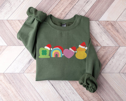 Christmas Sweatshirt, Ugly Christmas Sweater, Christmas Crewneck, Funny Christmas Sweater, Couples Christmas Shirts, Vintage Christmas Shirt