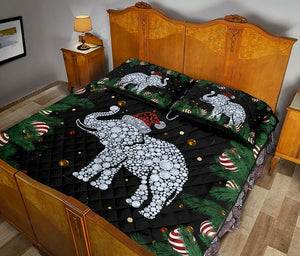 Christmas With Elephant Bedding Set Bedroom Set Bedlinen 3D,Bedding Christmas Gift,Bedding Set Christmas