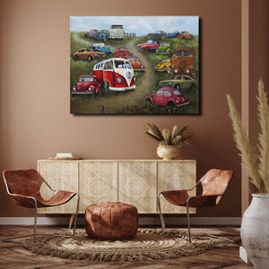 Classic Volkswagen Vans, Cars Canvas, Wall-art Canvas