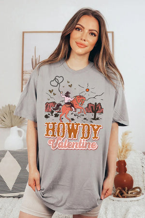 Cowboy Rodeo Horse Heart, Western Cowgirl Howdy Valentine Sweatshirt