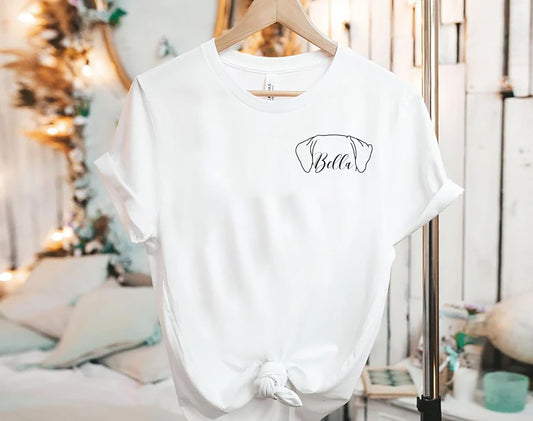 Custom Name Dog Ears Sweatshirt, Dog Mom Sweatshirt, Dog Lover Sweatshirt, Dog People Sweatshirt, Pet Lover Sweatshirt