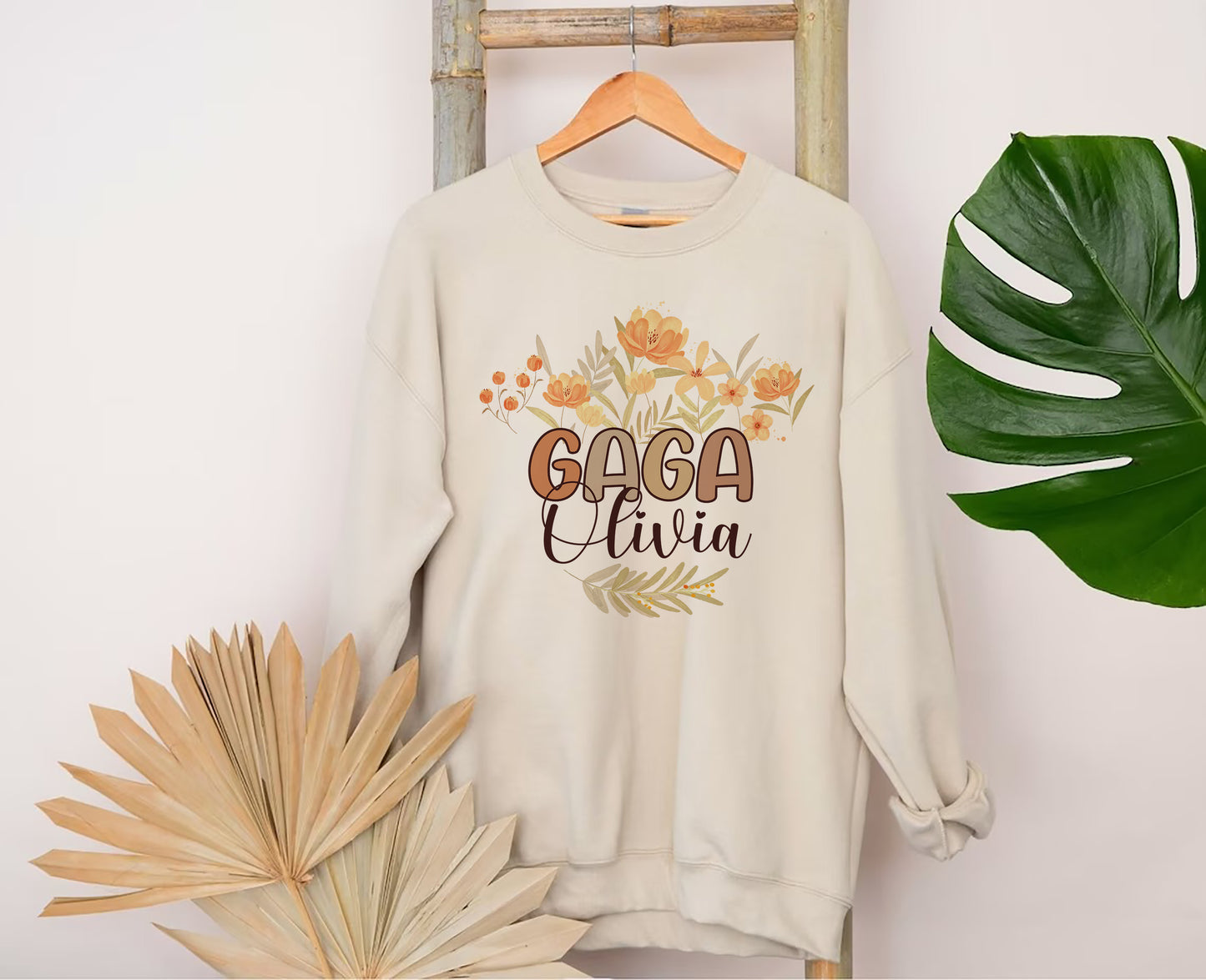 Custom gaga sweatshirt, Gaga Heart Hoodie, Gaga Hoodie, Gaga Birthday Gift, Best Gaga Ever Heart Hoodie, Mother's Day Hoodie, Gaga Gift