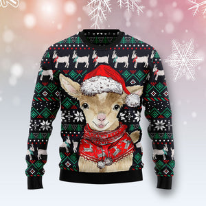 Cute Goat Ugly Christmas Sweater, Christmas Ugly Sweater, Christmas Gift, Gift Christmas 2022