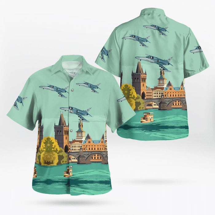 Czech Air Force Aero -159A Alca Hawaiian Shirt ,Hawaiian Shirt Gift,Christmas Gift