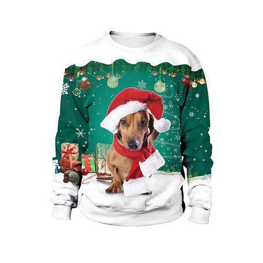 Dachshund Merry Christmas Sweater, Christmas Ugly Sweater, Christmas Gift, Gift Christmas 2024